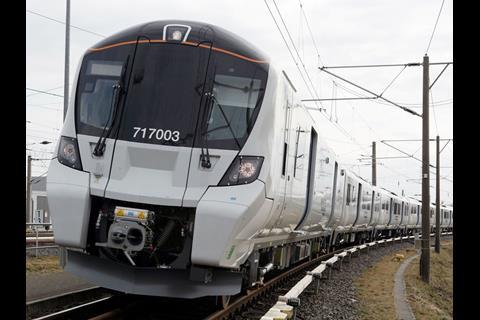 Siemens has unveiled the Class 717 Desiro City electric multiple-units which it is building for Govia Thameslink Railway.
